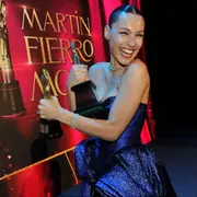 El Martín Fierro de Oro, que quedó en manos de Carolina Pampita Ardohain.
