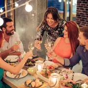 Celebración: disfrutemos sin pensar en las calorías.