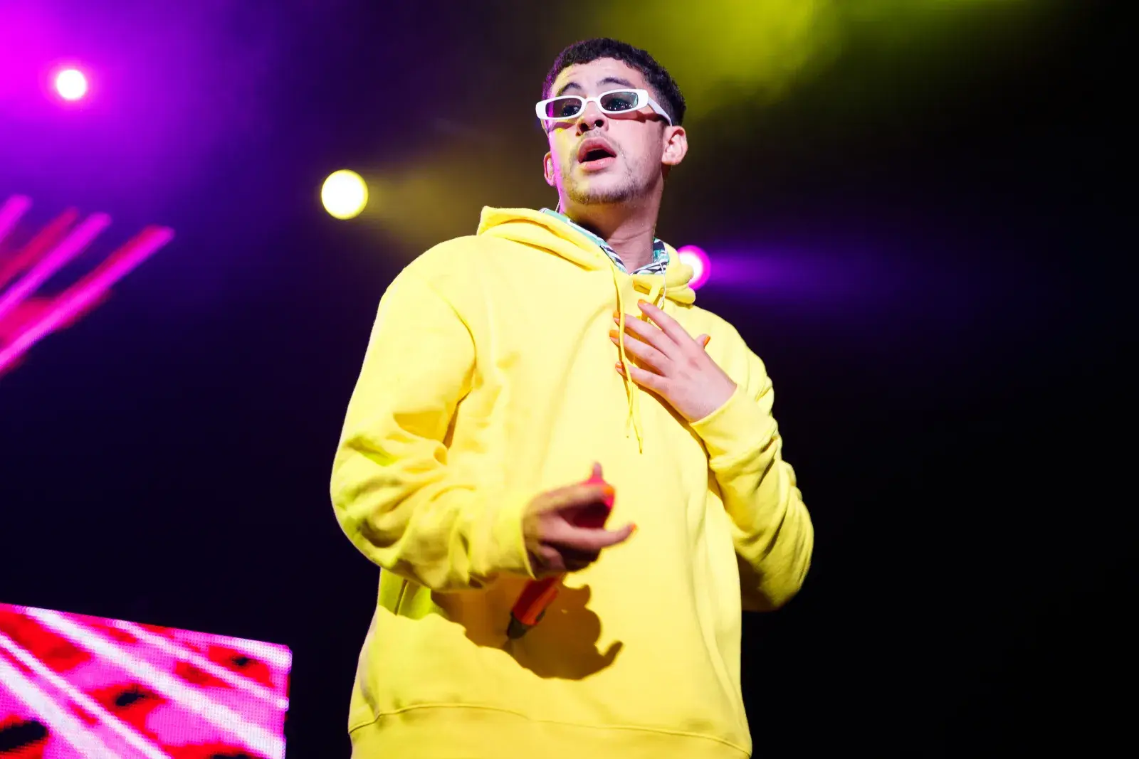 Bad Bunny ofrece su "Corazón" en Miami.