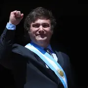 Los momentos más importantes de la ceremonia de asunción del nuevo presidente, Javier Milei.