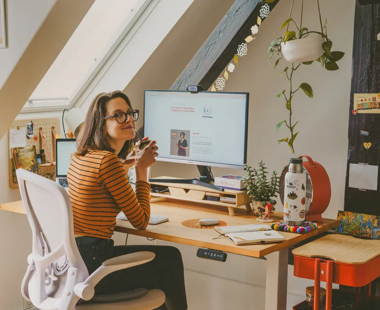 Carla Bonomini: "Estoy por cumplir 34 años y así como sé que quiero ser mamá algún día, también sé que no quiero serlo ya".