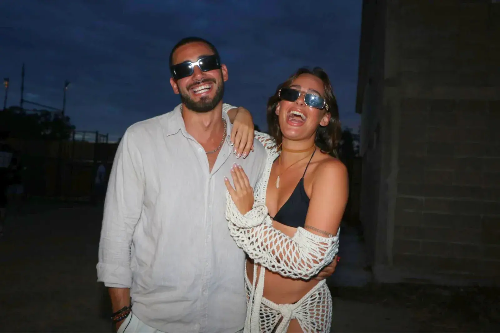 Nico Occhiato y Flor Jazmín Peña: la primera salida juntos tras confirmar su relación.