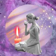 La llama violeta es una técnica para conectar tu energía.