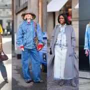 Streetstyle a puro denim en Copenhague Fashion Week