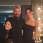 Los Tinelli en la despedida de soltera de Cande.