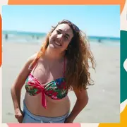 Dani Aza, en las vacaciones en la playa y su mantra: "Todas llegamos al verano"