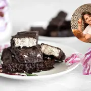 El snack de coco y chocolate de Paulina Cocina