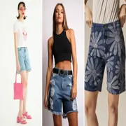 5 diseños de bermudas de jean que la rompen.