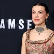 Millie Bobby Brown presentando su película Damsel en Nueva York, el 29 de febrero.