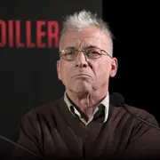 Gerardo Romano promocionando el film La Cordillera.