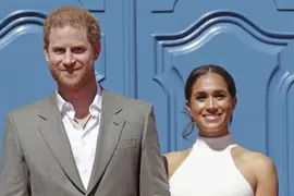 El príncipe Harry y Meghan Markle.