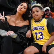 El hijo de Kim Kardashian y Kanye West, fue uno de los protagonistas de la noche durante el último partido del Inter Miami y La Galaxy