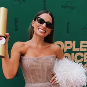 Tefi Russo en la entrega de los People's Choice Awards.