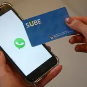 La tarjeta SUBE se puede registrar por WhatsApp.