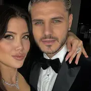 Wanda Nara y Mauro Icardi en Instagram.