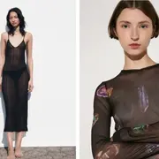 Una prenda con transparencia será tu "must" en esta temporada.