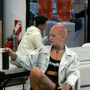 Furia y Martin en la casa de Gran Hermano.