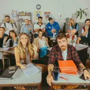 Migue Granados y el equipo de Olga.