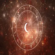 La rueda zodiacal, con los 12 signos astrales.