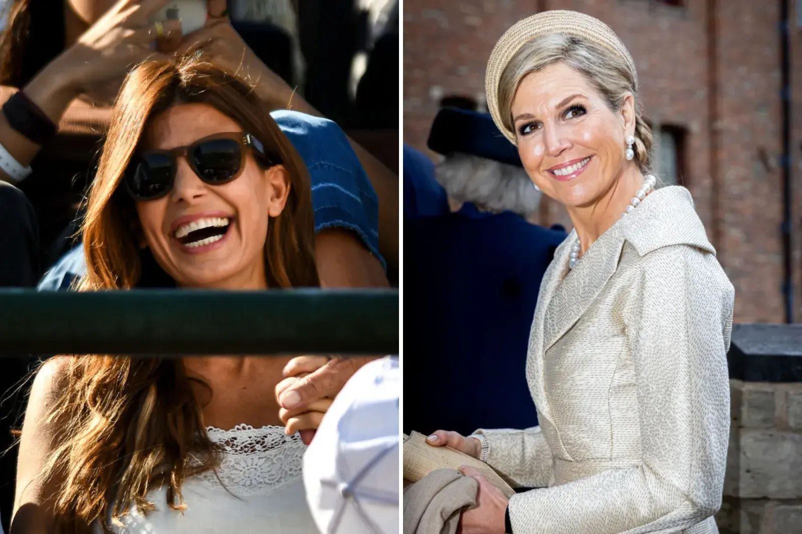 Juliana Awada y la reina Máxima eligieron el mismo tipo de zapatos para sus increíbles looks.