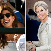 Juliana Awada y la reina Máxima eligieron el mismo tipo de zapatos para sus increíbles looks.