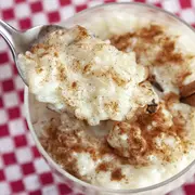 Arroz con leche: una versión sin azúcar.