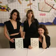 La cocinera Mica Najmanovich, la directora audiovisual Miche y la diseñadora Bianca Guebel son las creadoras de Balebuste.