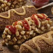 Cómo preparar corn dogs, la receta coreana que se hizo viral.