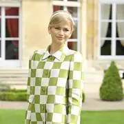 Zendaya durante la presentación de Challengers, su próxima película.