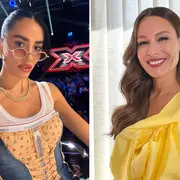 Lali en la TV española y Pampita en la uruguaya.