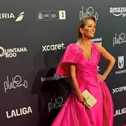 Luisana Lopilato en la alfombra roja de los Premios Platino 2024.
