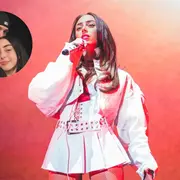 La cantante de trap estuvo en pareja con Peso Pluma durante algunos meses hasta que la relación se terminó por una incipiente infidelidad que cometió el cantante de corridos tumbados