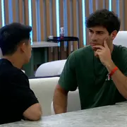 Nicolás y Martín en Gran Hermano.