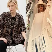 5 diseños de ponchos para usar esta temporada.