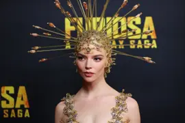 Anya Taylor-Joy durante el estreno de Furiosa, la nueva película de Mad Max.