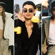 Tini Stoessel con CA7RIEL & Paco Amoroso.