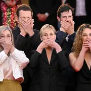 Judith Godrèche presentó su película en la que denuncia abusos en la industria del cine.