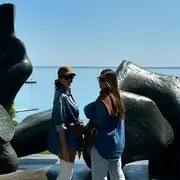 Los días de Juliana Awada en Copenhague en imágenes: familia, buena gastronomía, arte y diseño.