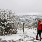 Nevada en 2021 en el Valle de Calamuchita, Villa Berna, Córdoba.