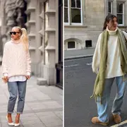 8 looks de street style con baggy suéters.