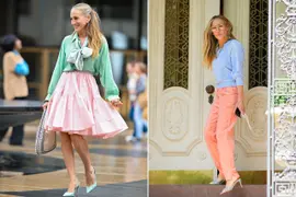 Sandwich dressing: la técnica de Sarah Jessica Parker para paliar el frío.