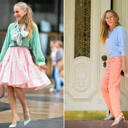 Sandwich dressing: la técnica de Sarah Jessica Parker para paliar el frío.