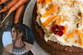 Ideal para una merienda, el budín de zanahoria o carrot cake, es uno de los favoritos de Juliana Awada.