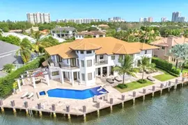 La casa de Messi está ubicada en el barrio de Fort Lauderdale