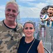 Jorgelina Cardoso, esposa de Ángel Di María, debutó como conductora en TV con Marley.