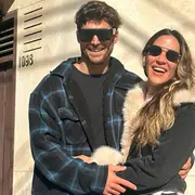 Jimena Barón y Matias Palleiro en Instagram.