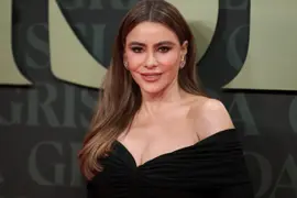 Sofía Vergara en la premiere de Griselda en Madrid, España.