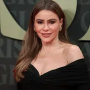 Sofía Vergara en la premiere de Griselda en Madrid, España.