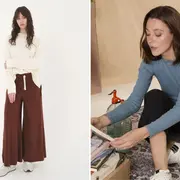 Dos mujeres modelos.