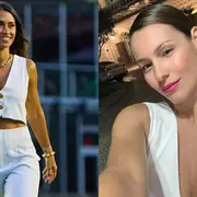 Antonela Roccuzzo y Pampita optaron por equipos con blanco y dorado